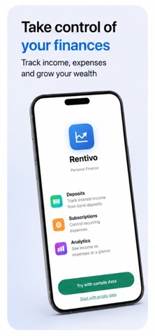 Rentivo: Finance Tracker screenshot