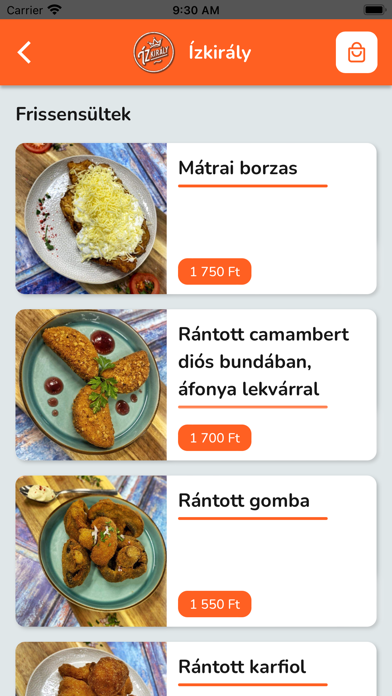 Ízkirály Screenshot
