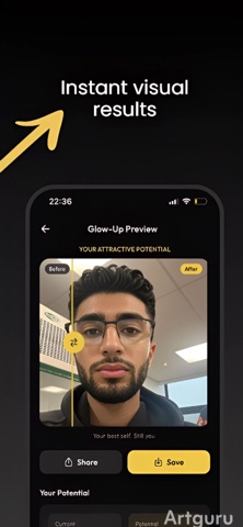 Looksmaxx AI screenshot