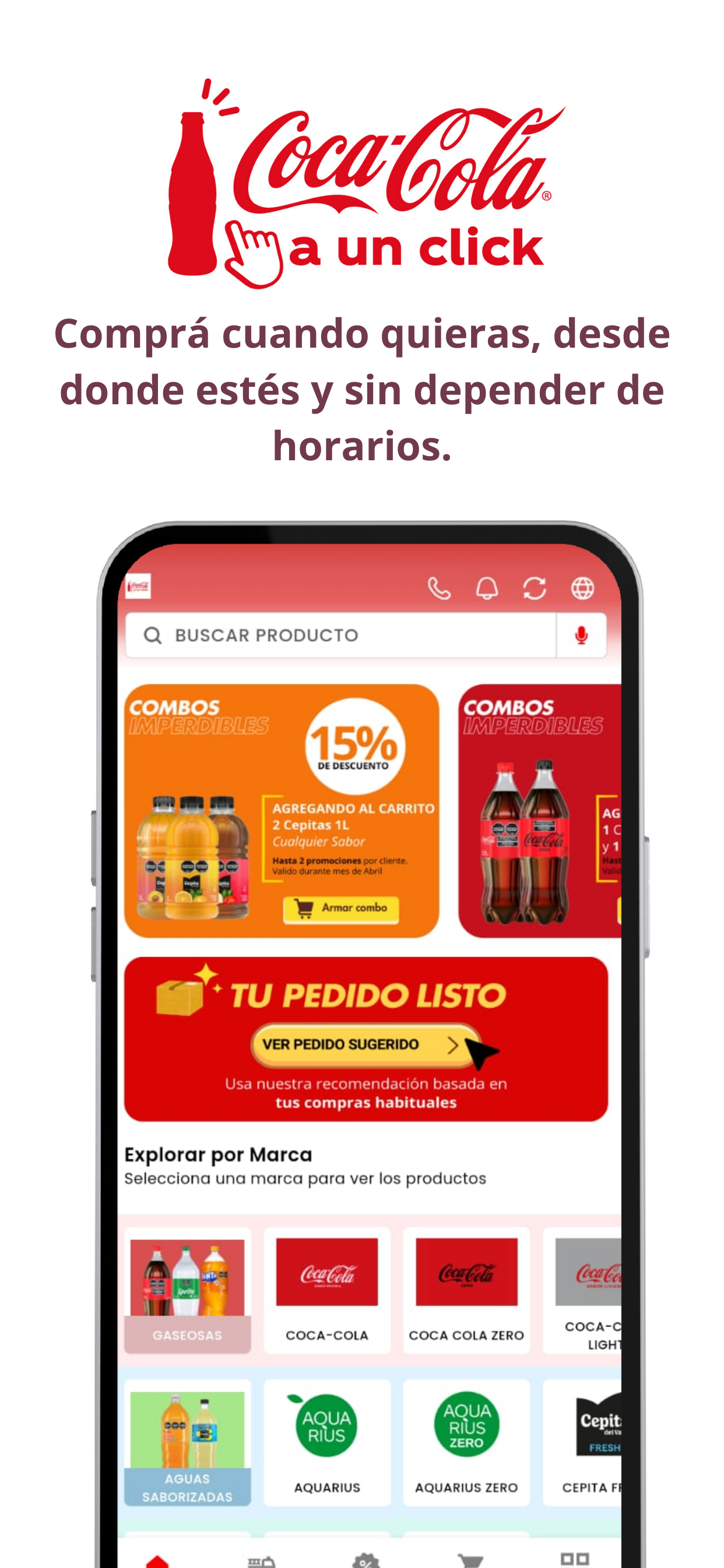 Coca-Cola a Un Click