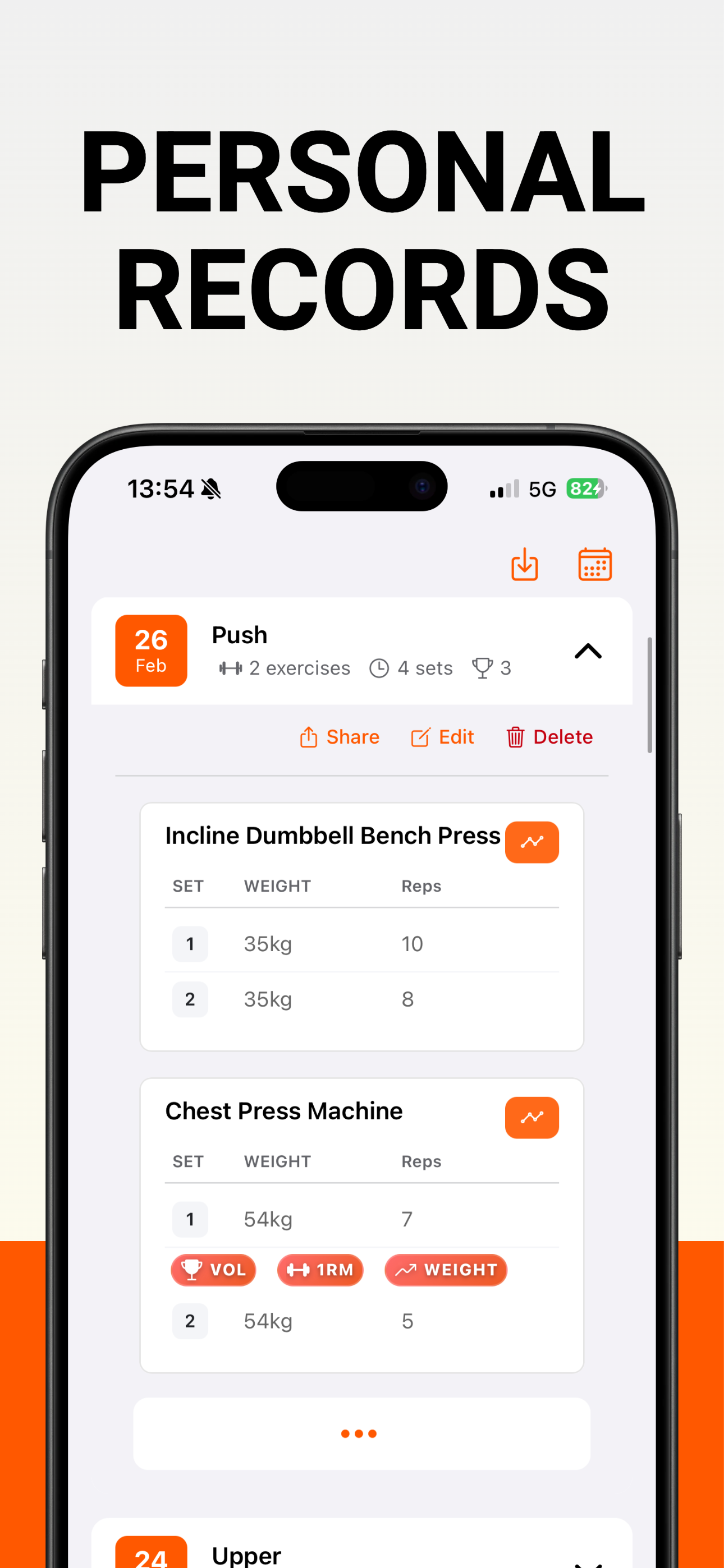 Gym Note Plus Fitness Journal