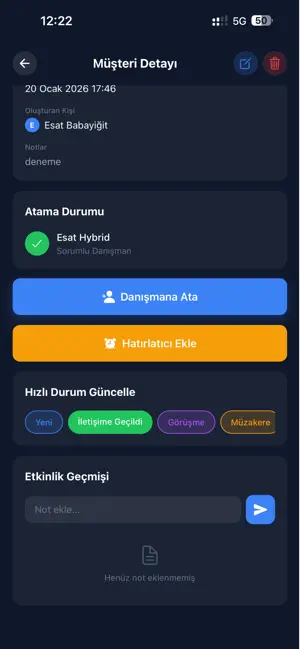 Hybrid Real Estate CRM screenshot 3