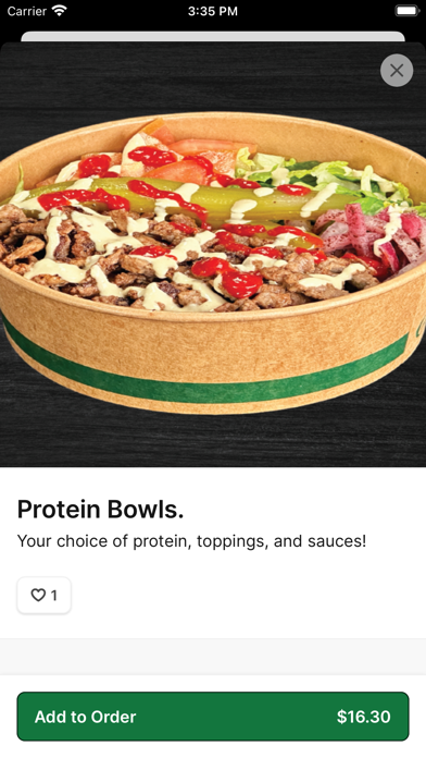 Casa de Falafel iPhone screenshot 4 - Food & Drink app