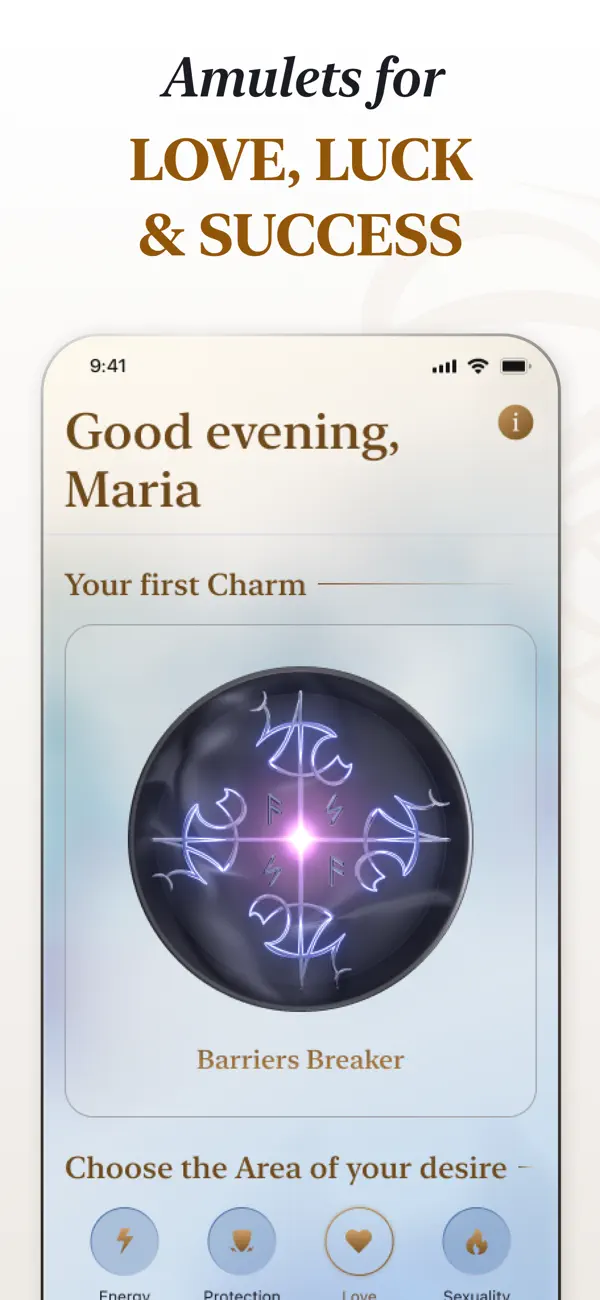 #2. Metacharms: Tarot & Runes (iOS) โดย: MECHARM DIGITAL SL
