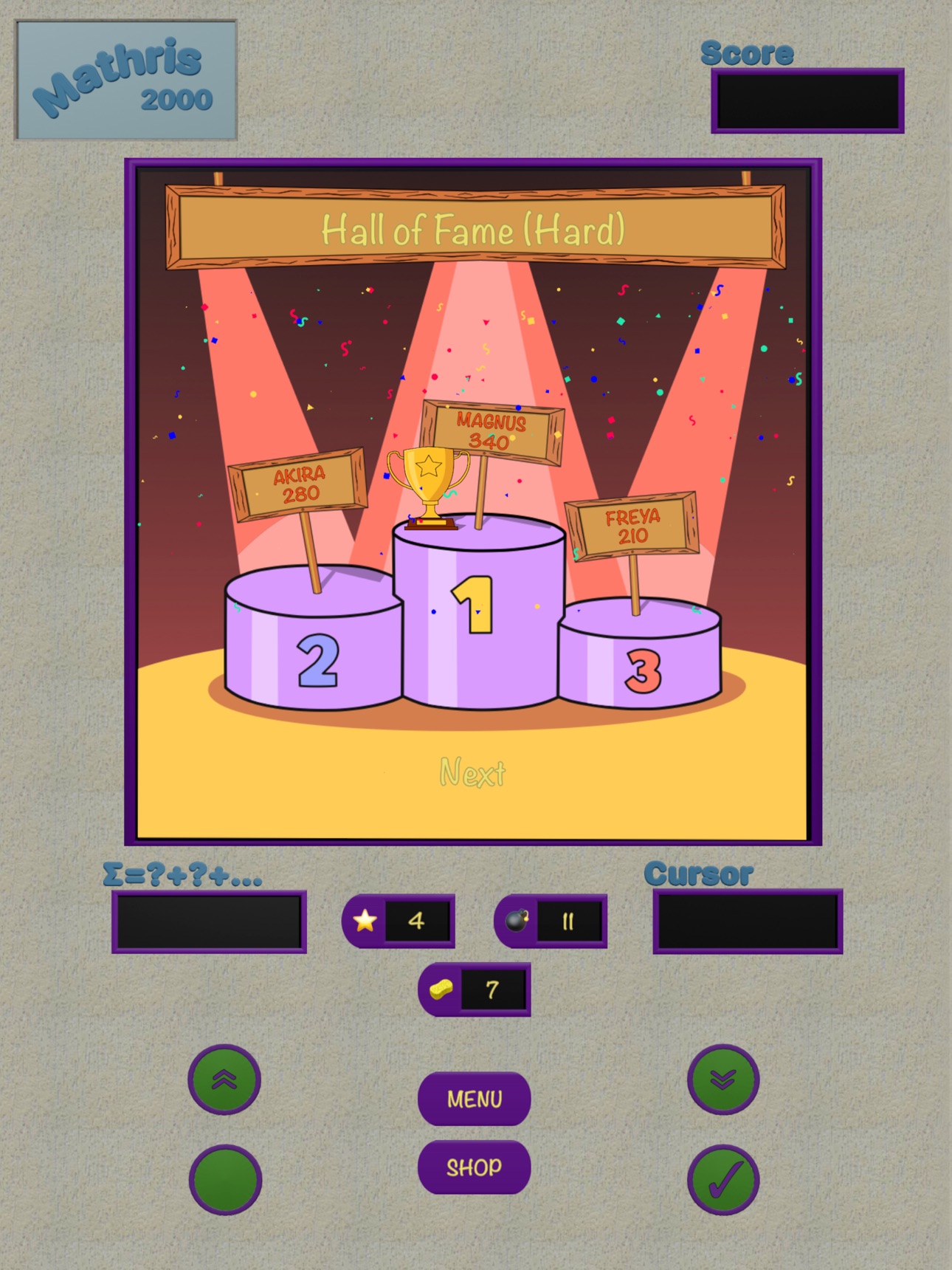 Screenshot 10 of Mathris: Sum & Match