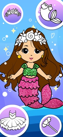 Princess Coloring Book & Pages iPhone screenshot