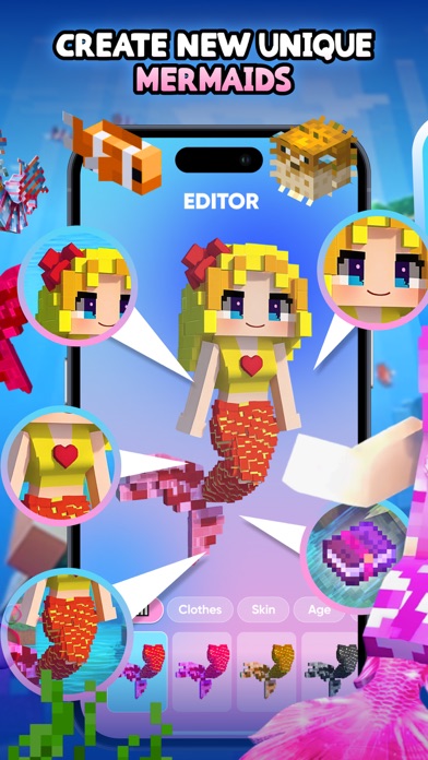 Mermaids Mods for Minecraft PE Screenshot