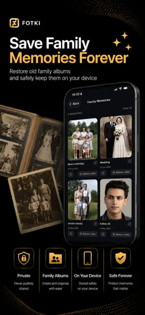 Fotki – AI Photo Restoration screenshot 4