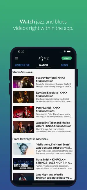 Jazz24: World Class Jazz Radio screenshot 4