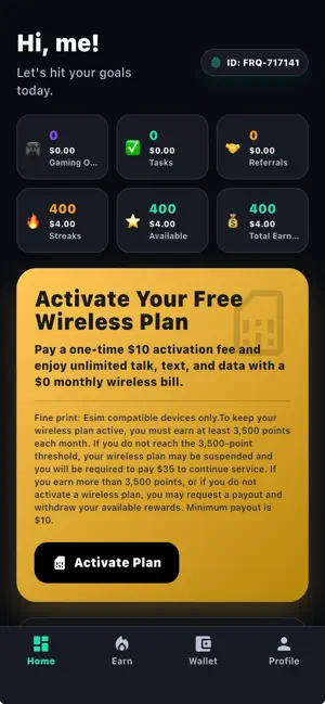 Freequency Network screenshot 1