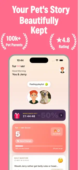 Furever - Pet Memory Journal screenshot 1