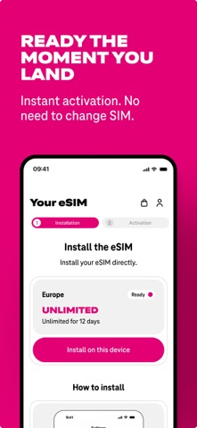 T-Travel eSIM iPhone screenshot 5