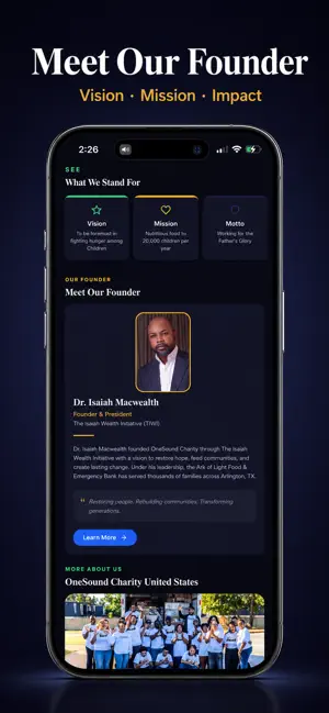 Onesound Charity screenshot 2