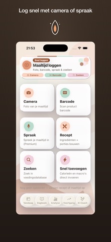 Nouri: AI Nutrition Coach iPhone screenshot