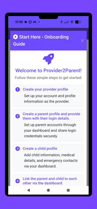 Provider2Parent Screenshot 1 of 7