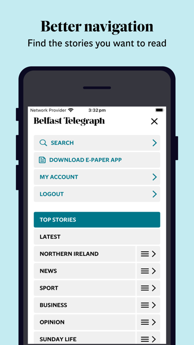 Screenshot #3 pour Belfast Telegraph News