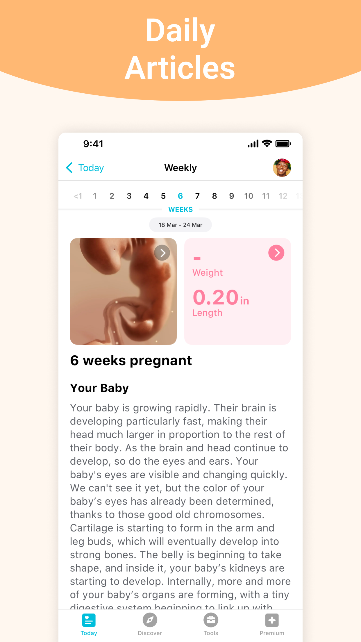 Pregnancy + | Tracker App screenshot 3