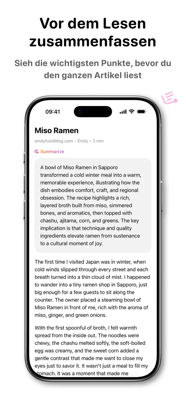 GoodLinks iPhone App Screenshot 3 – Nachrichten
