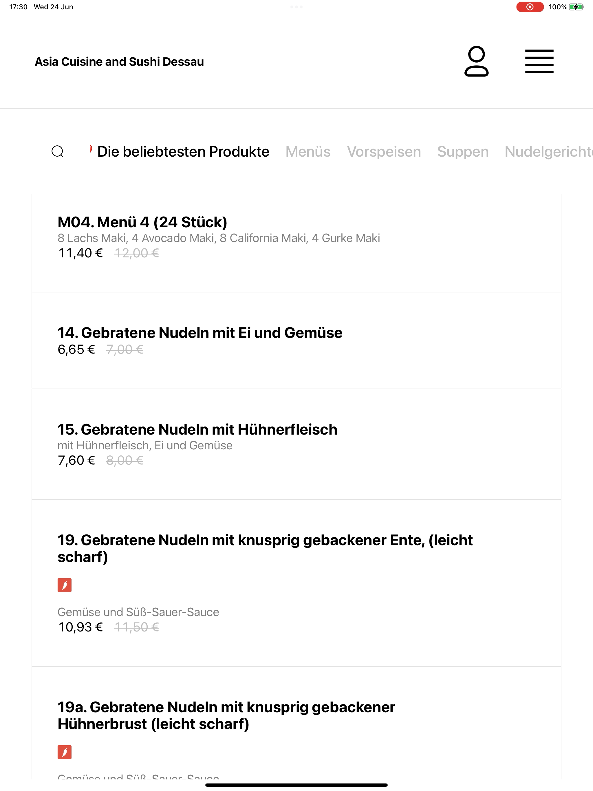 Asia Cuisine and Sushi Dessau