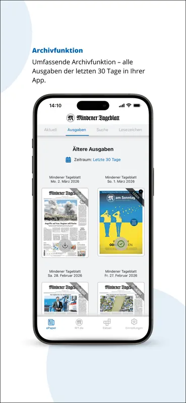 Mindener Tageblatt screenshot 8 of 8