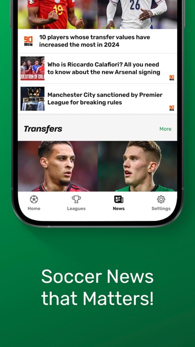 TorAlarm Live Scores iPhone screenshot 5 - Sports app