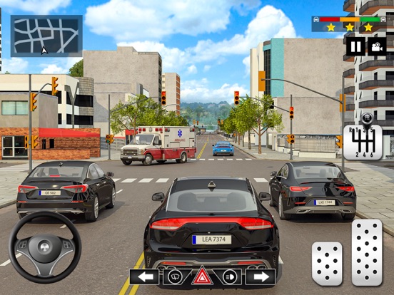 Real Car Driving School Games iPad screenshot 4 - Games app