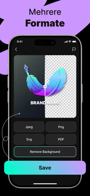 Logo Maker - KI Design iPhone screenshot 5