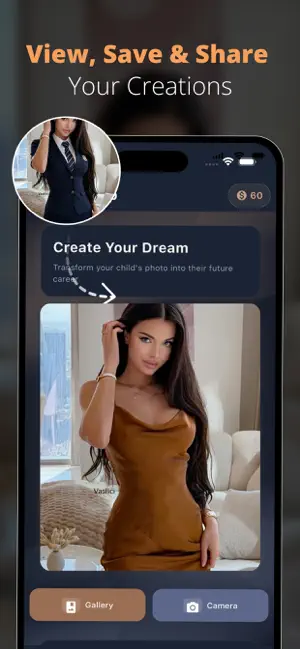 WdreaUp - AI Job Styler iPhone screenshot 4