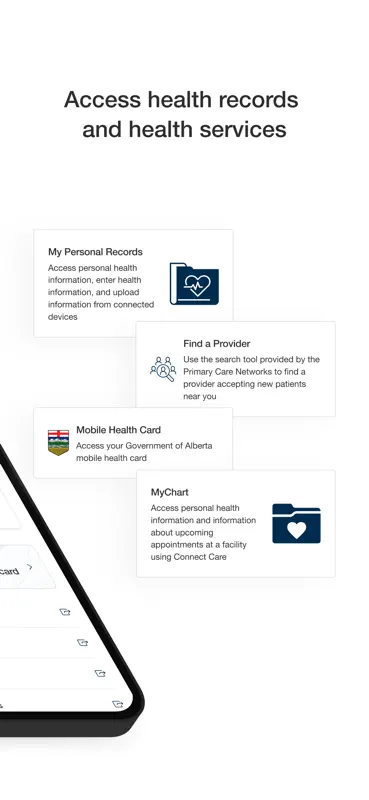 MyHealth Alberta screenshot 2 of 5