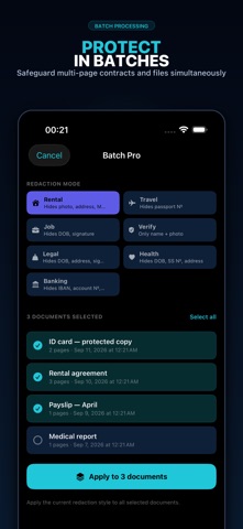 MaskID: Protect Private Data Screenshot 8 of 10