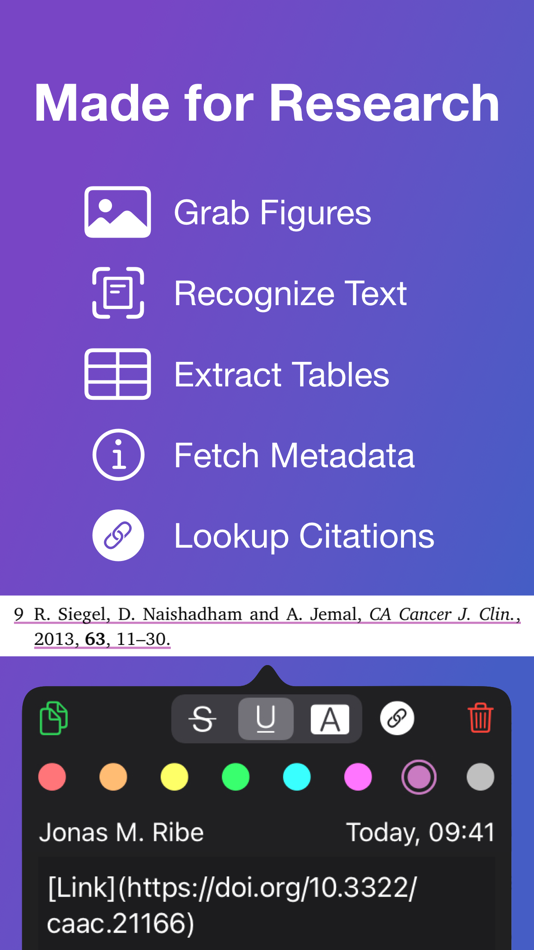 #6. Highlights: PDF Reader & Notes (macOS) 게시자: Jonas Myren Ribe