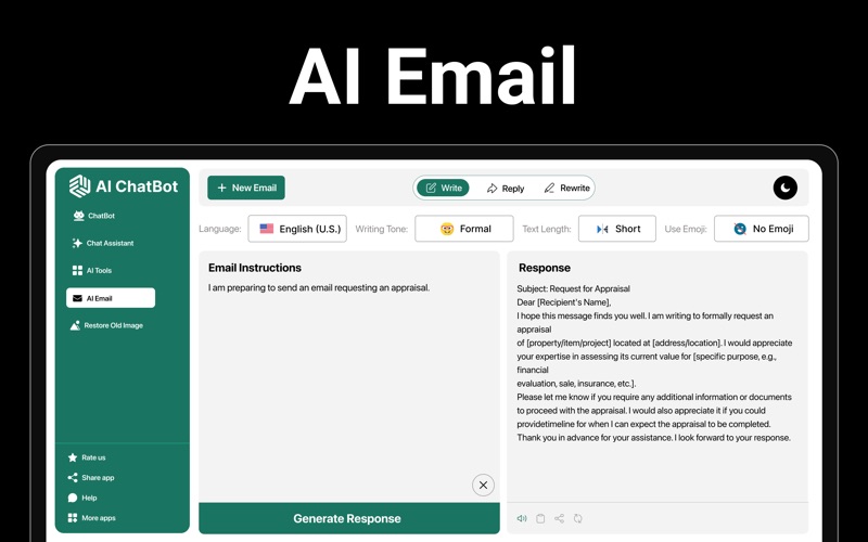 Chatbot: Ask Character AI Chat Screenshot