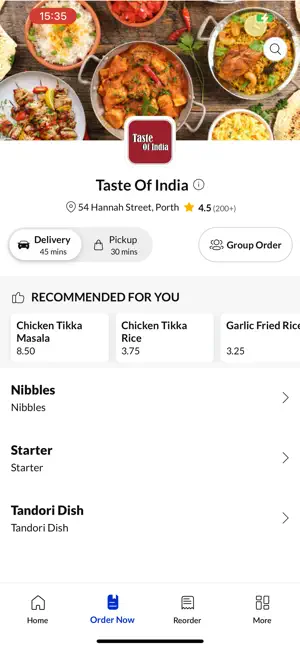 Taste Of India Porth screenshot 2