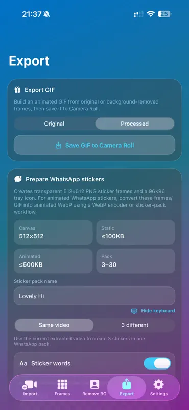 WA Sticker screenshot 5 of 6