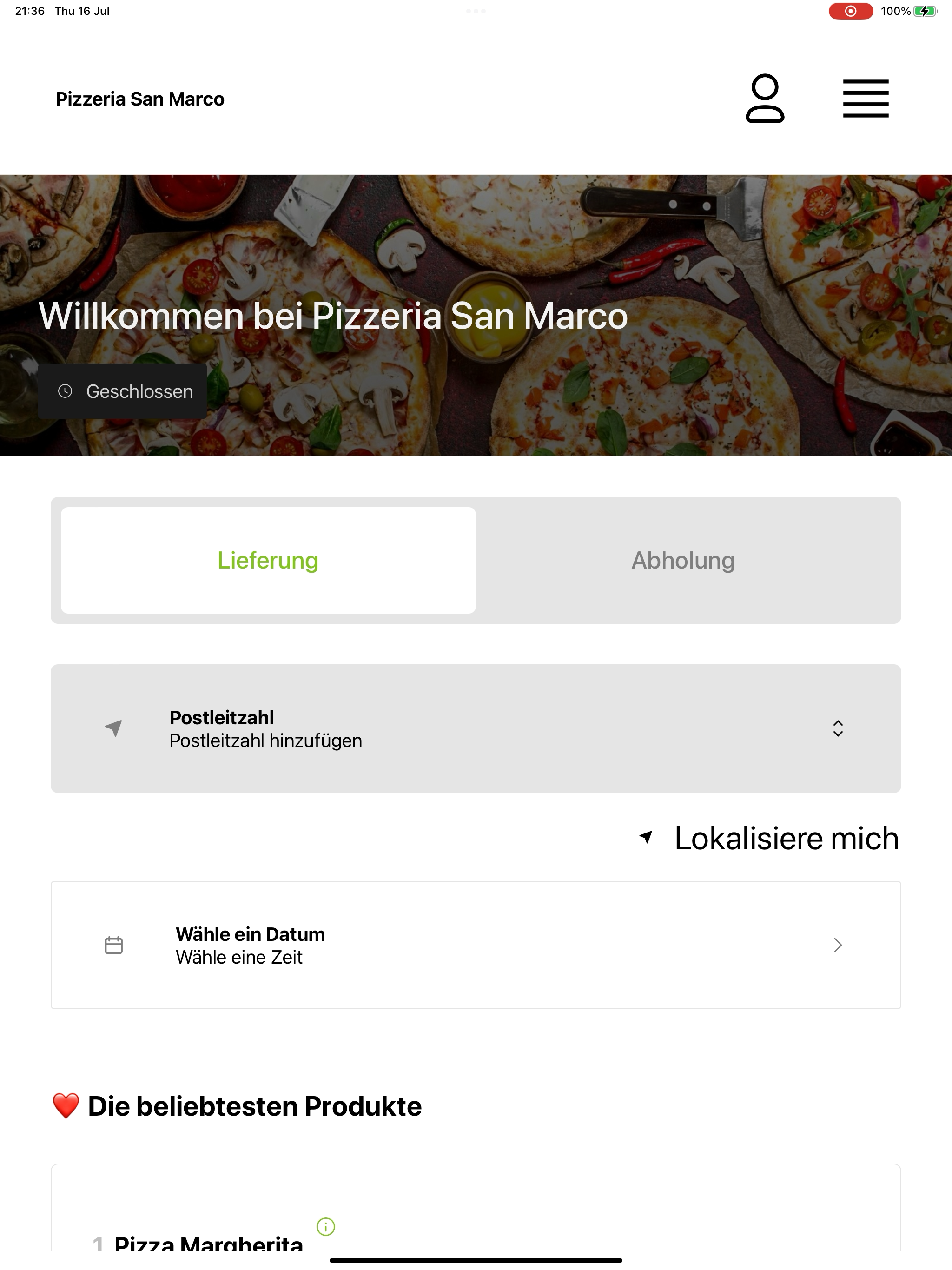 Pizzeria San Marco Aachen screenshot 14