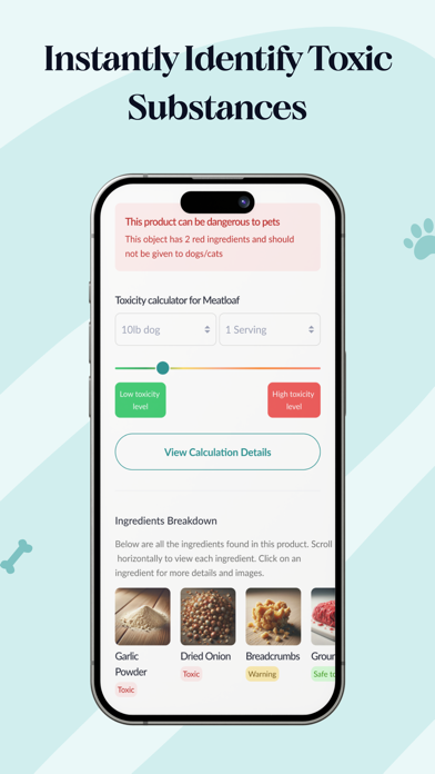 ToxiPets: Pet Safety Guide Screenshot 1 - AppWisp.com