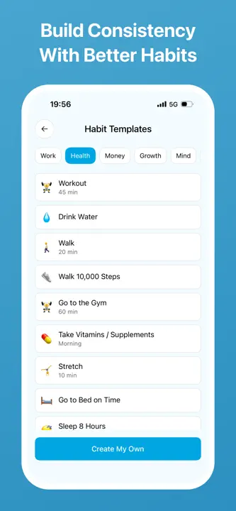 Goal Tracker & Daily Planner: Screenshot 4 von 10