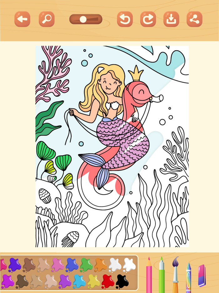 Paint princesses and fairy tales