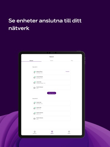 Telia Smart Control iPad screenshot 2
