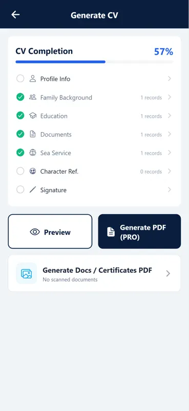 SeaCrew CV screenshot 8 of 8