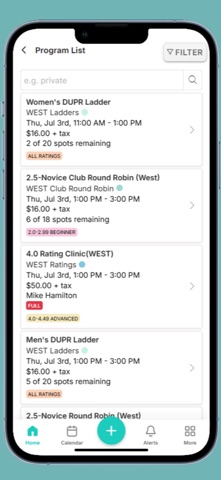 The Pickleball Centers Screenshot 3 of 3