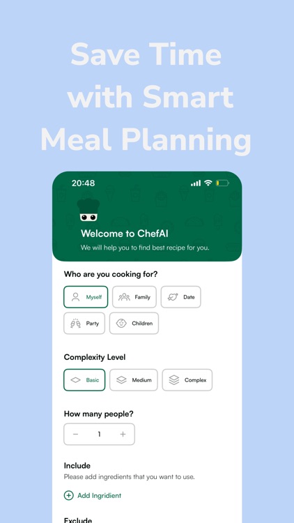 ChefAI: SuperCook Meal Planner screenshot-3