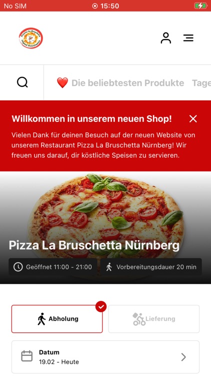 Pizza La Bruschetta Nürnberg