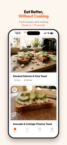 NoCook: No-Cook Recipes Screenshot 1 of 6