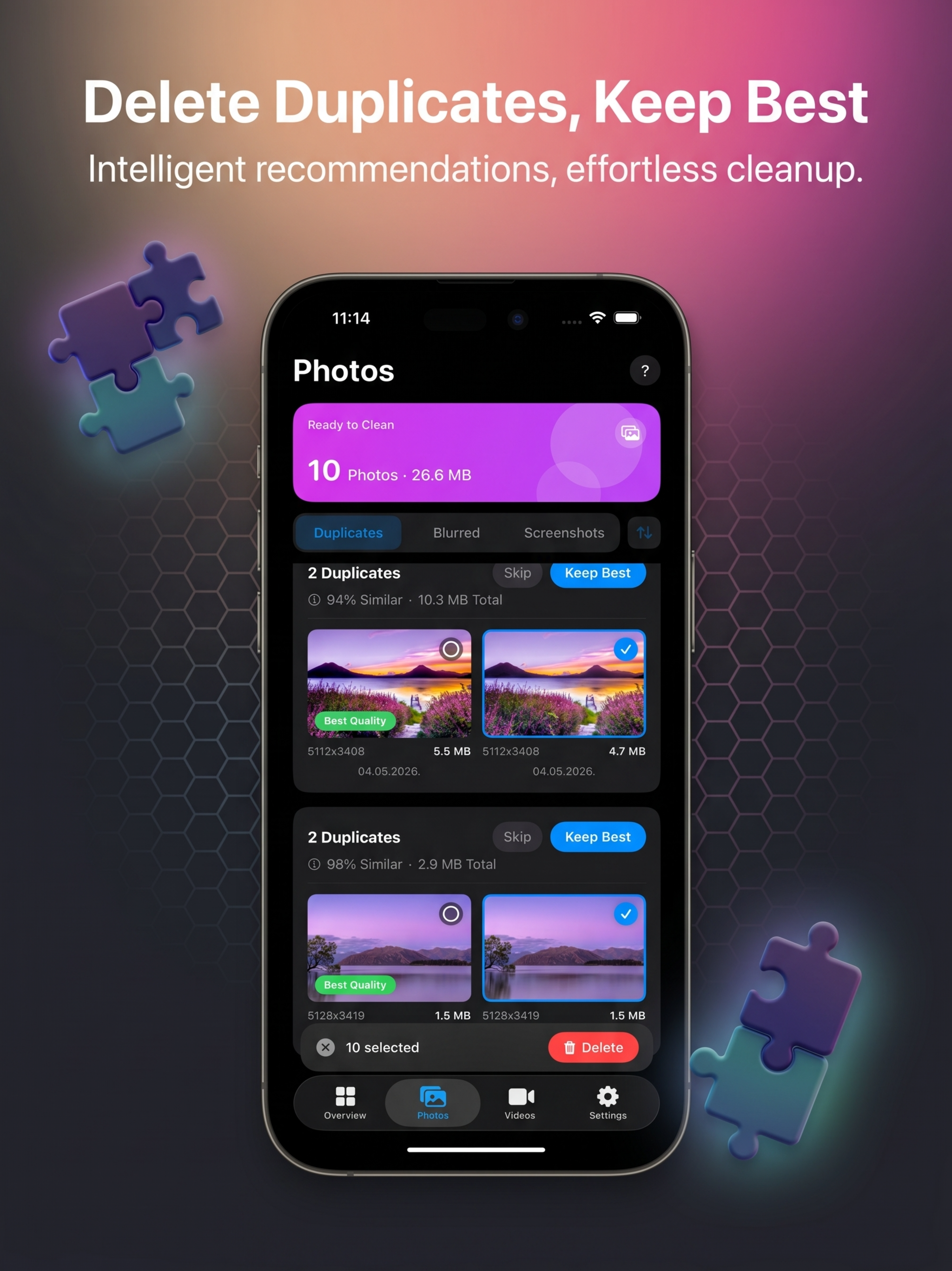 Clean your storage - Sweeep