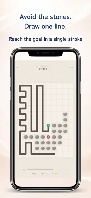 Zen Garden Puzzle: One-Stroke screenshot 1
