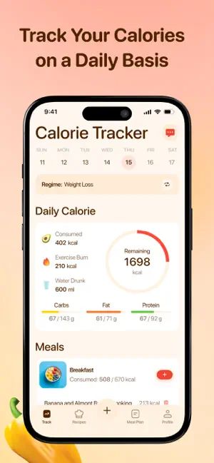 Foodar - Healthy Food Recipes screenshot 2