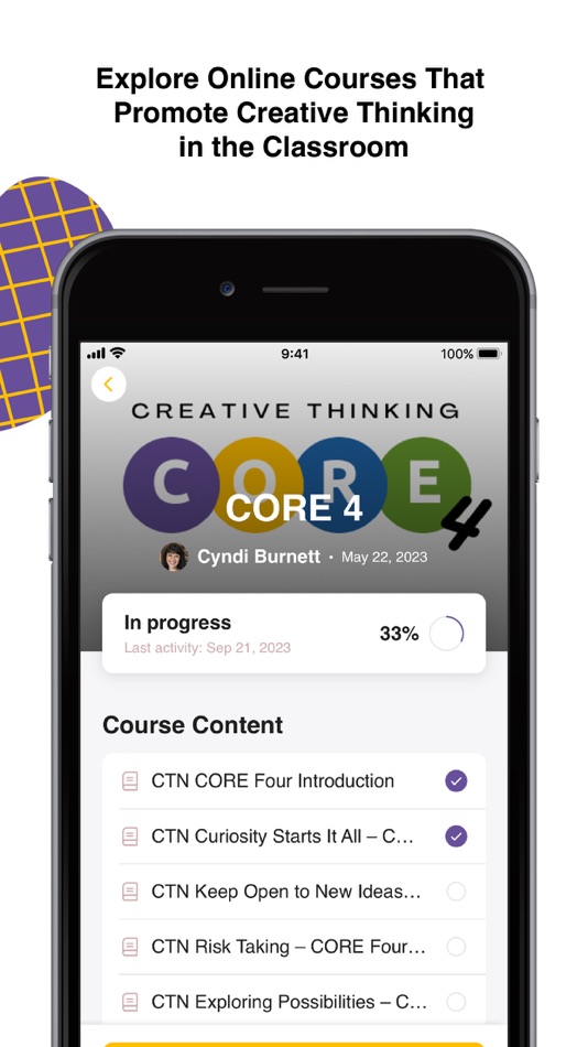 #4. Creative Thinking Network (iOS) 由: Curiosity 2 Create Foundation Inc.