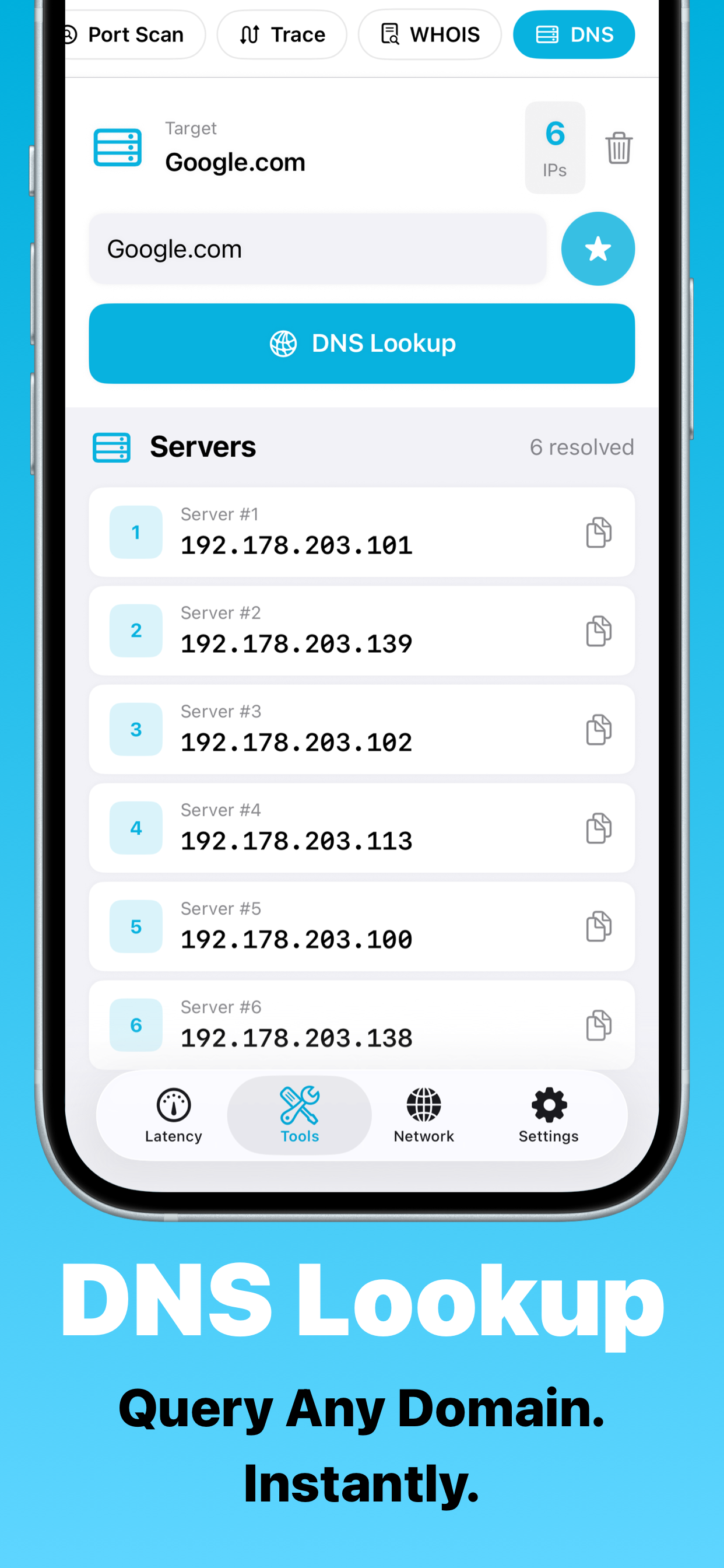 Pingers - Ping & Latency Check screenshot 9