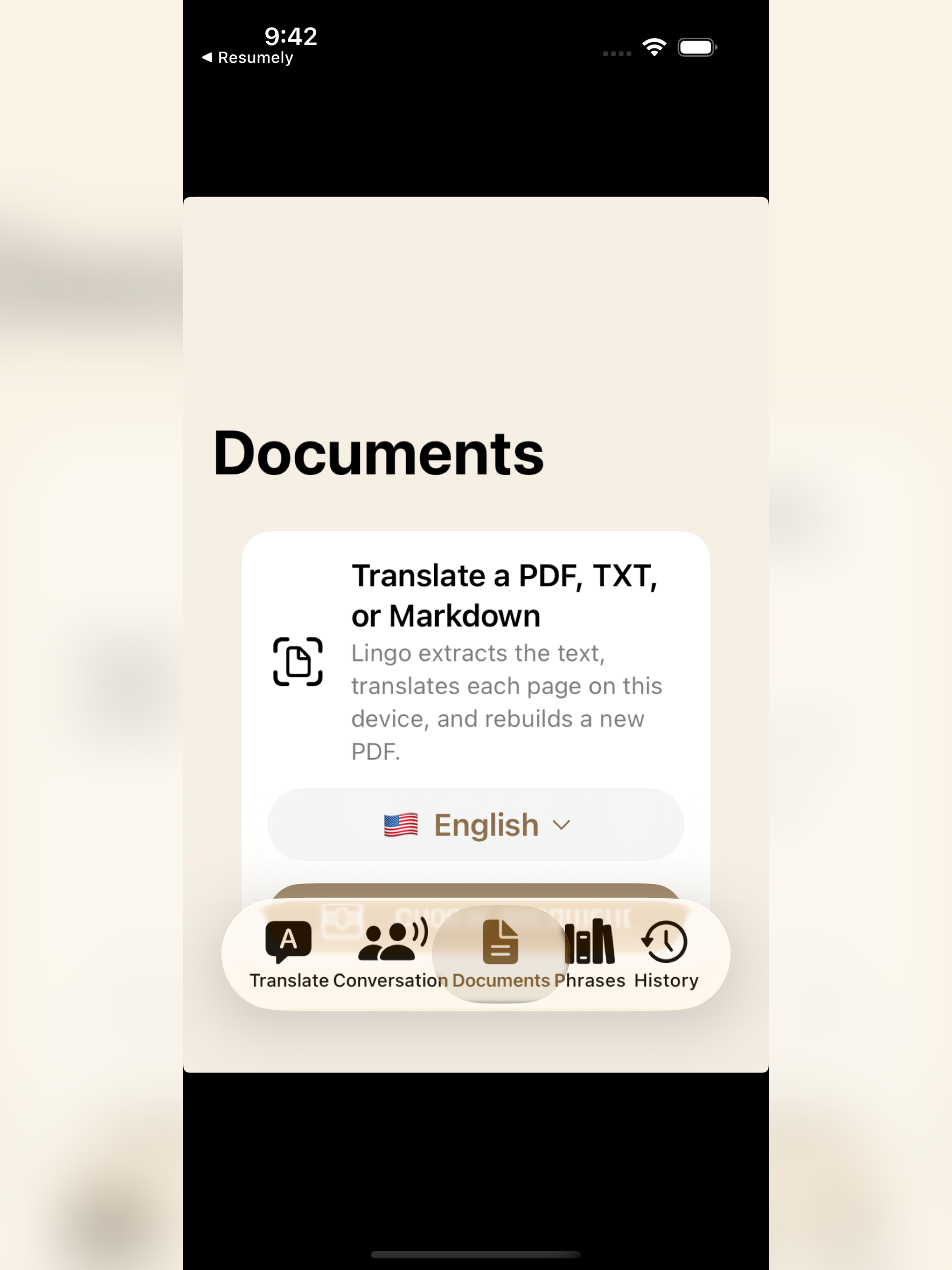 Lingo translate screenshot 8